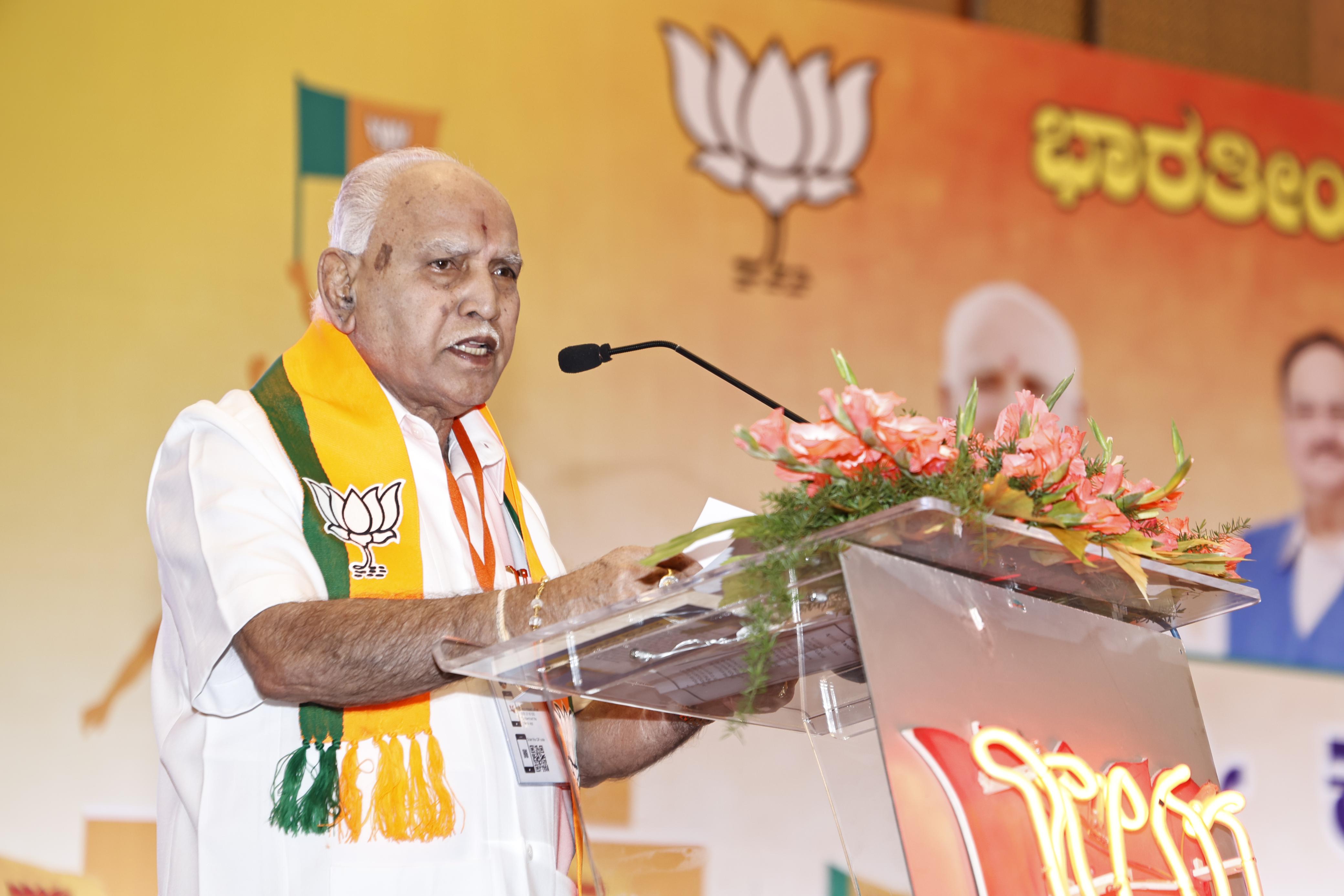 Lok Sabha battle is a big test: Yeddyurappa