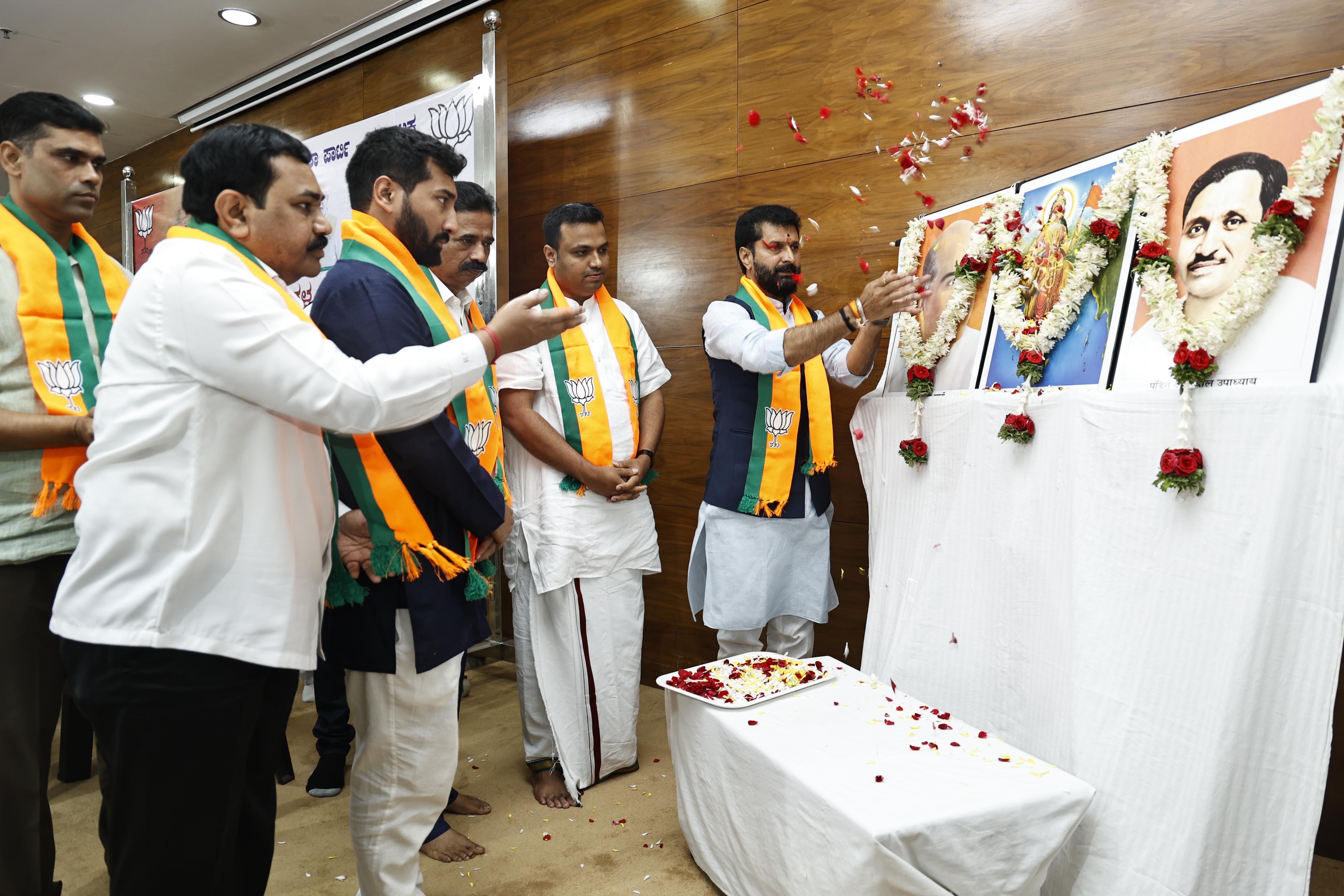 Inauguration of BJP Beneficiaries Contact Campaign 10-02-2024