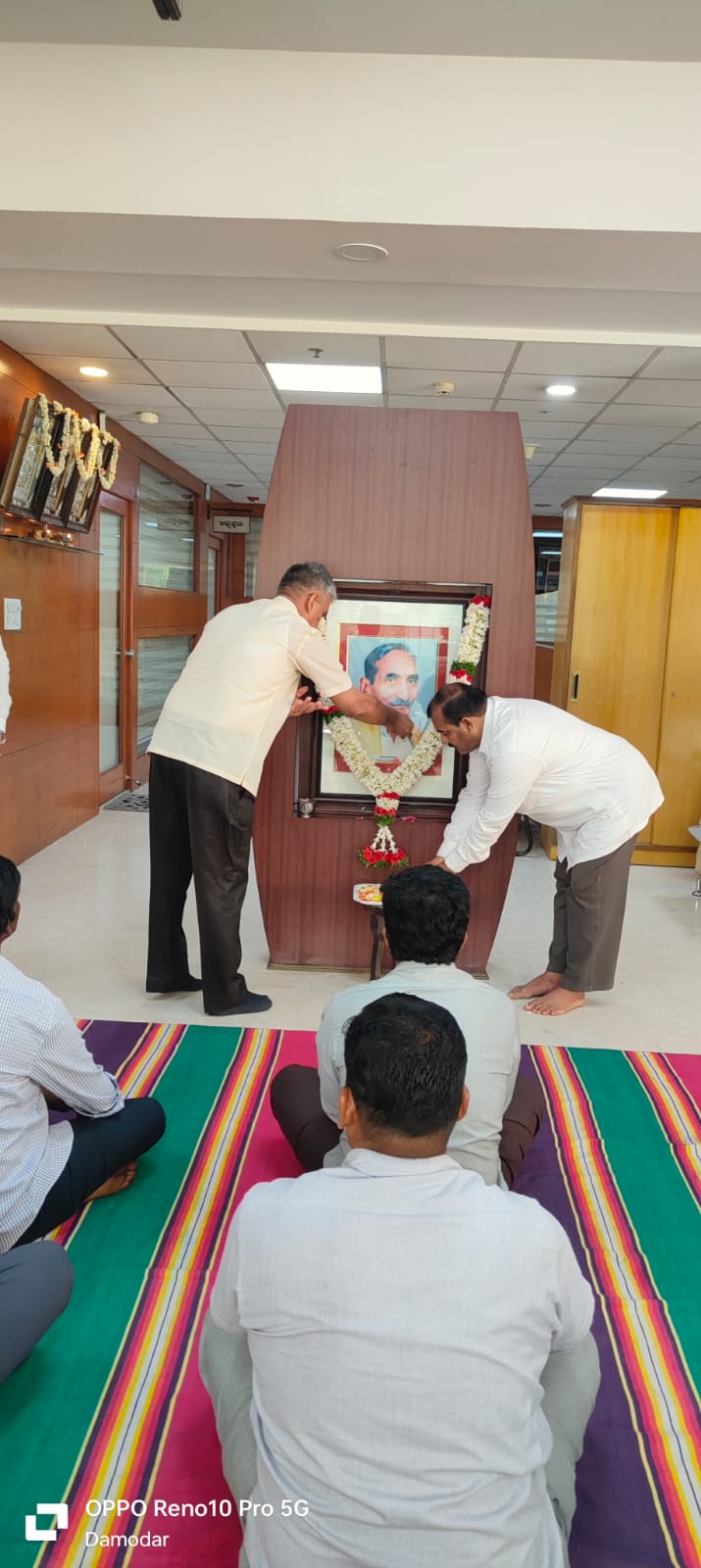 Bhavu Rao Deshpande's Jayanti Programme Celebration at BJP State Office