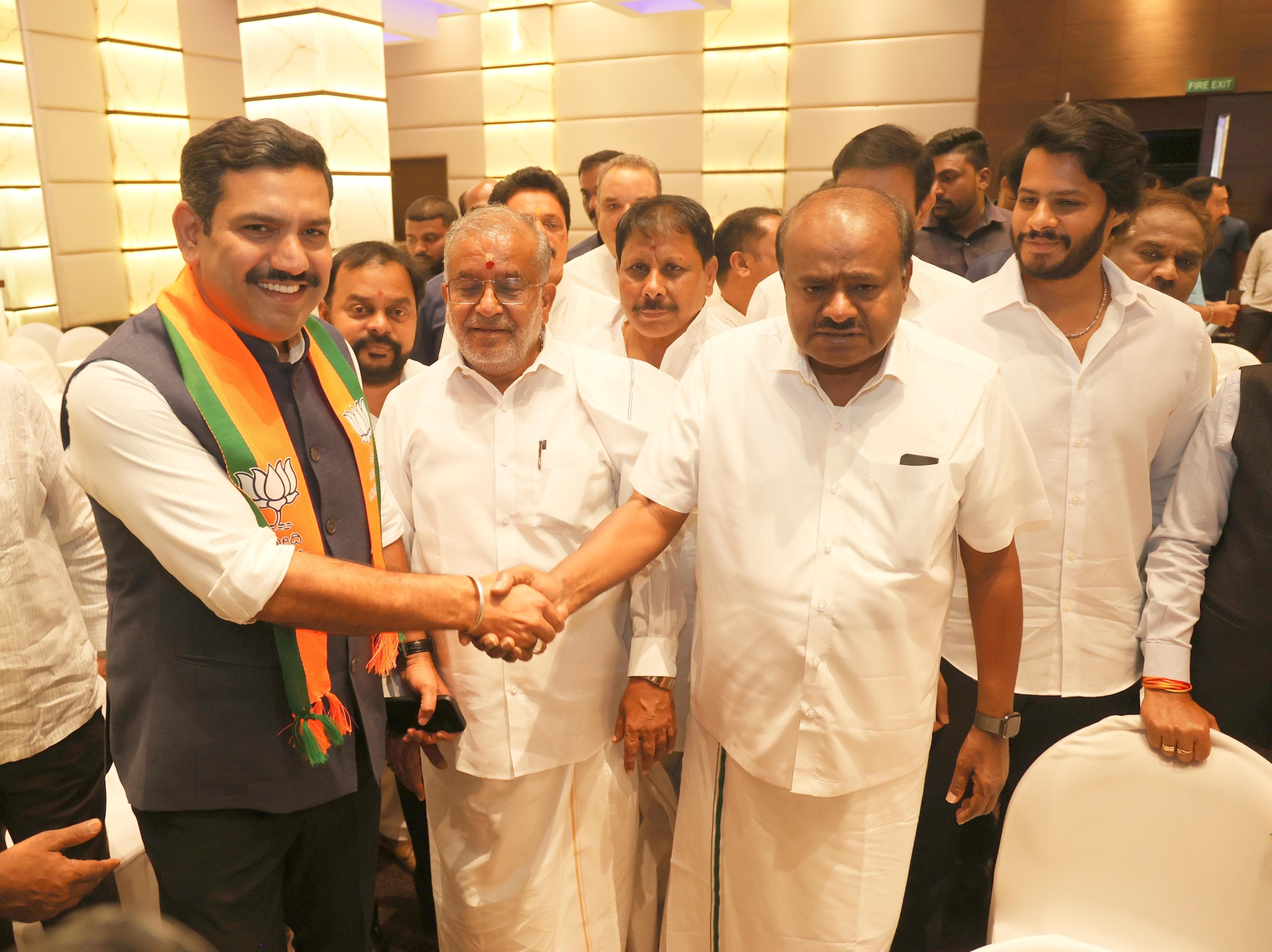  A result that will be written in golden letters in the political history of the state: B.Y.Vijayendra