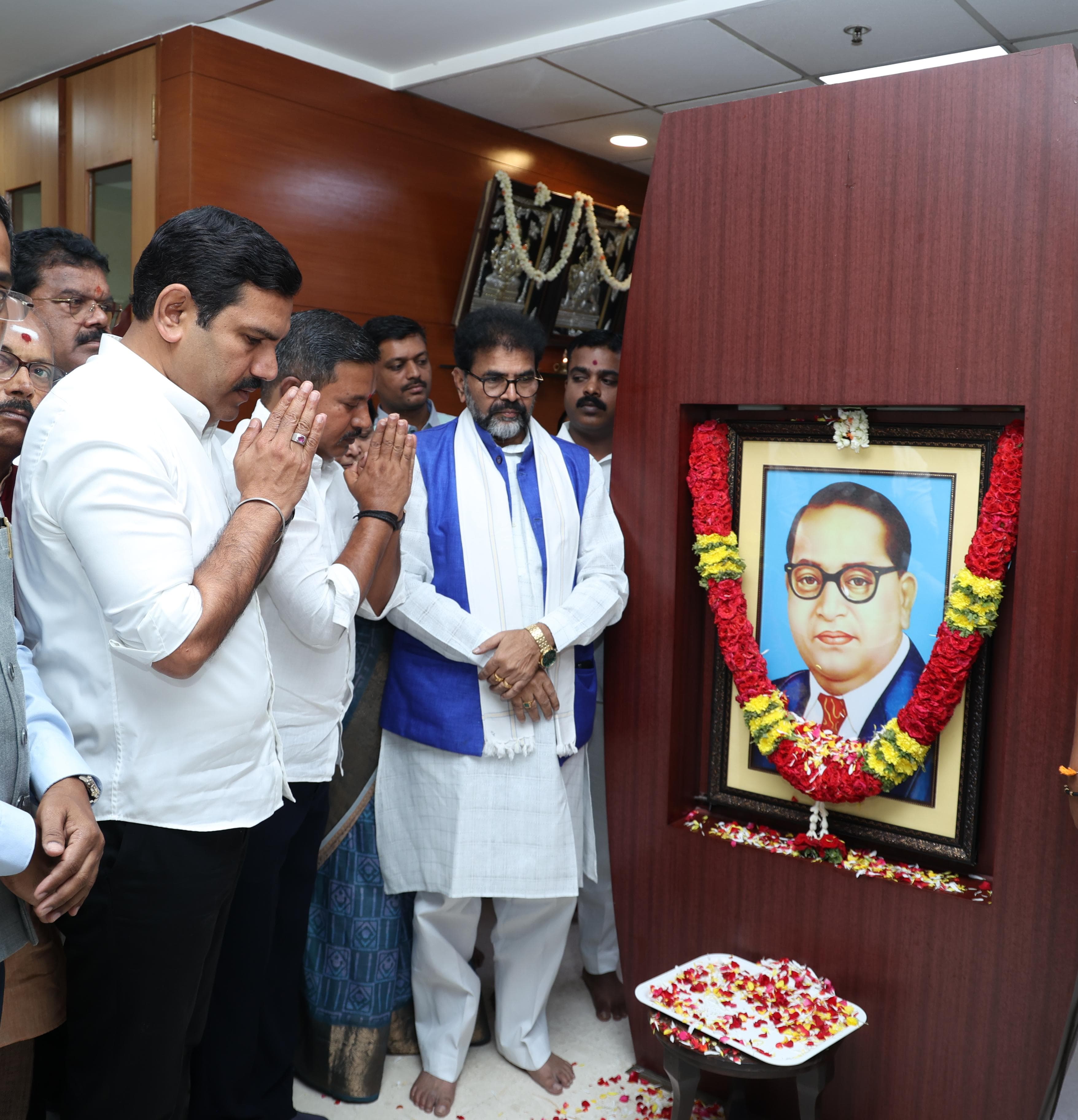 Dr. Ambedkar Jayanti at state BJP office