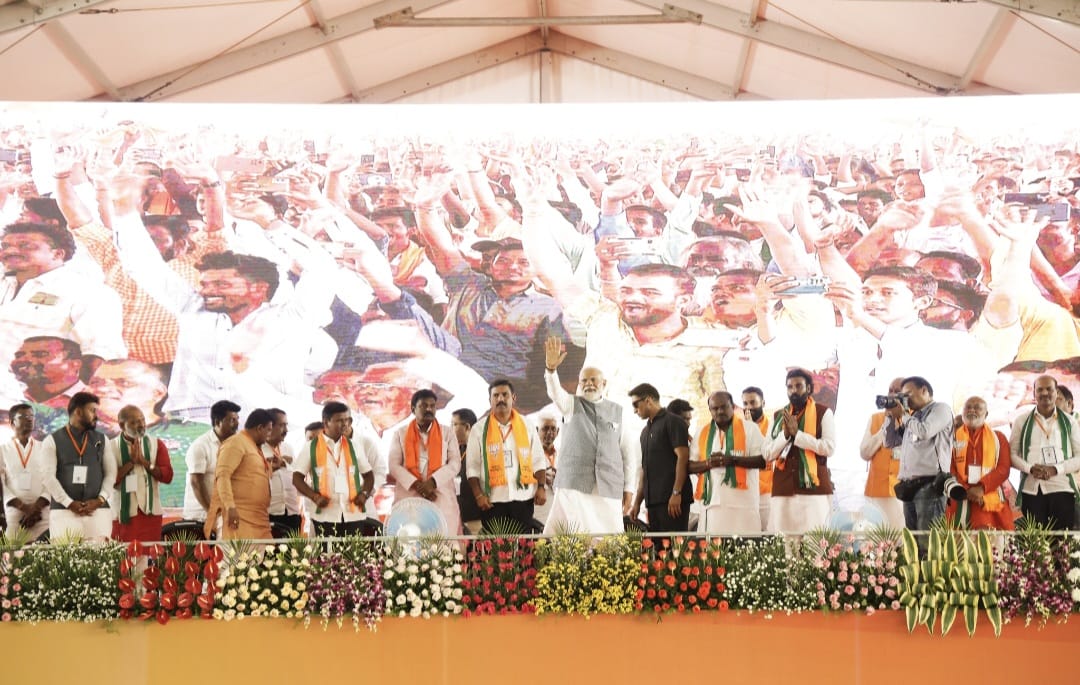Unprecedented public support for BJP: Narendra Modi