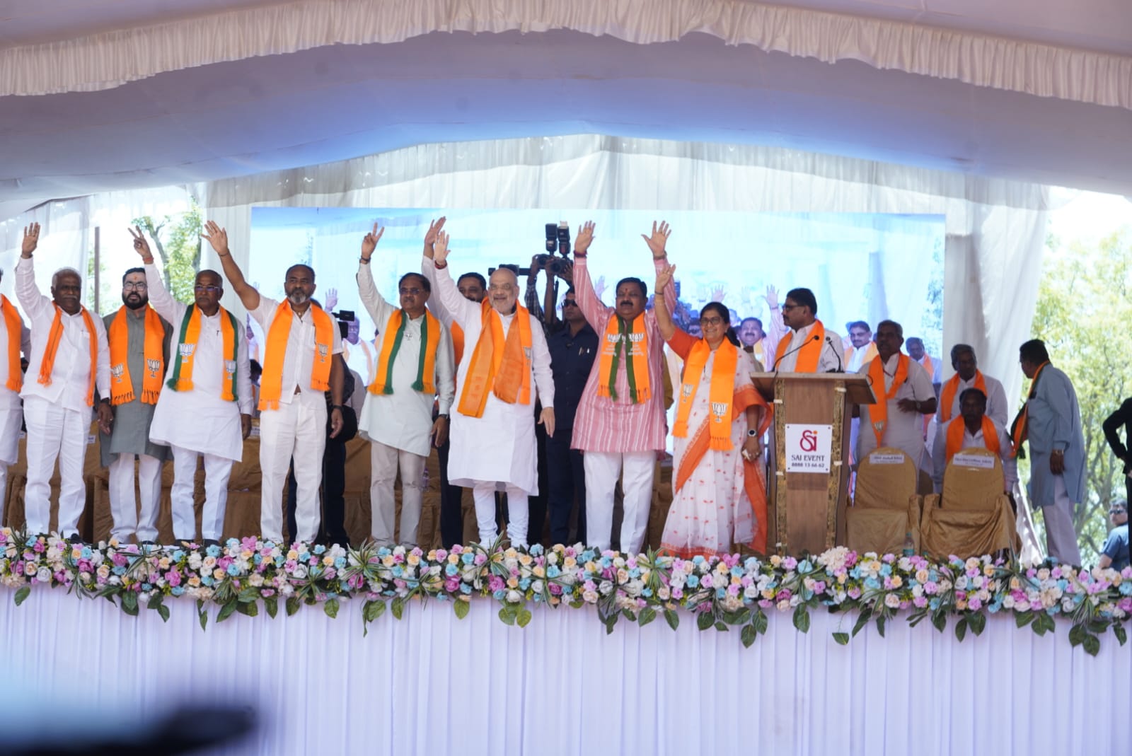 Support Modiji's guarantee for country's comprehensive development, security: Amit Shah
