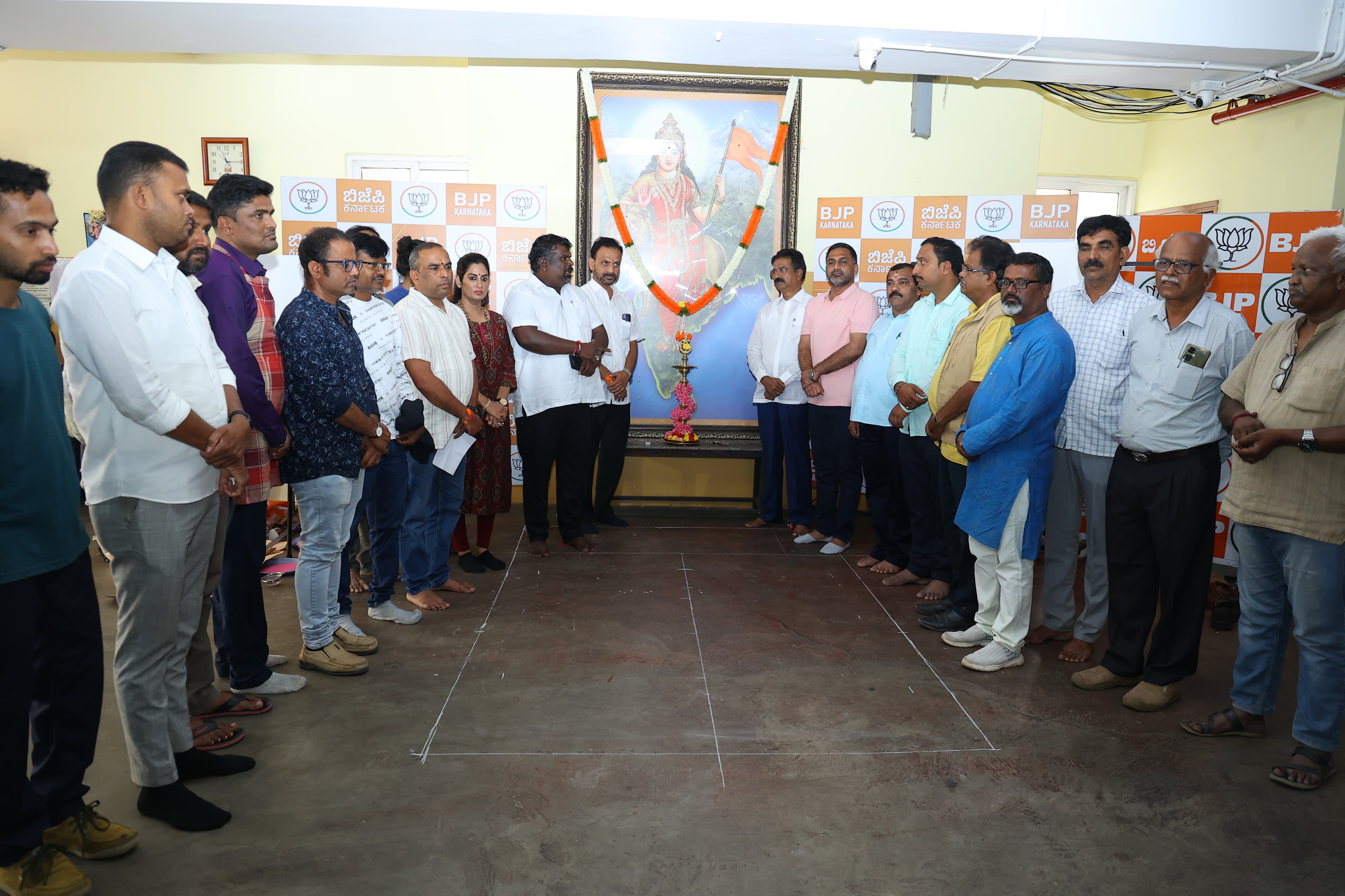 ಪ್ರಧಾನಿ ಜನ್ಮದಿನ- ಚಿತ್ರಕಲಾ ಮತ್ತು ರಂಗೋಲಿ ಶಿಬಿರಕ್ಕೆ ಚಾಲನೆ