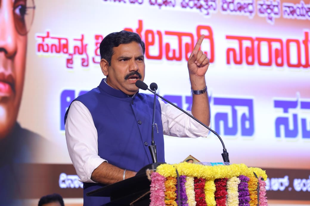 ಛಲವಾದಿ ನಾರಾಯಣ ಸ್ವಾಮಿ ಅವರ ಹೋರಾಟವನ್ನು ಬಿಜೆಪಿ ಗುರುತಿಸಿದೆ: ಬಿ.ವೈ ವಿಜಯೇಂದ್ರ