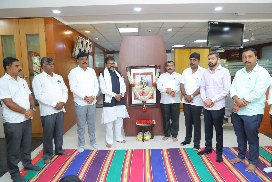 ಬಿಜೆಪಿ ರಾಜ್ಯ ಕಚೇರಿಯಲ್ಲಿ ಕನಕದಾಸರ ಜಯಂತಿ