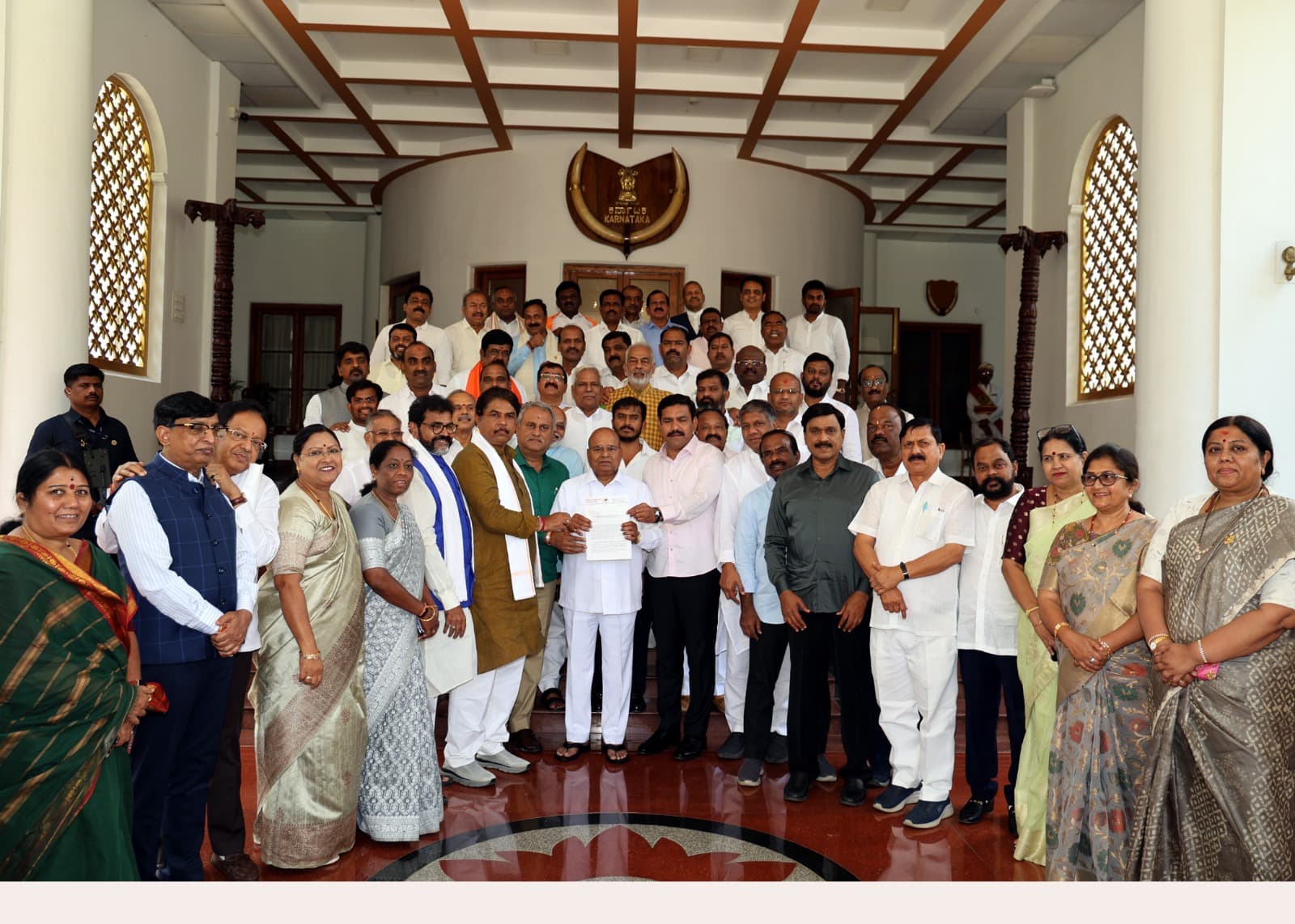 Request to the Honorable Governor to inform the state government that the Chairman of the Guarantee Implementation Committee is curtailing the rights of MLAs: Vijayendra