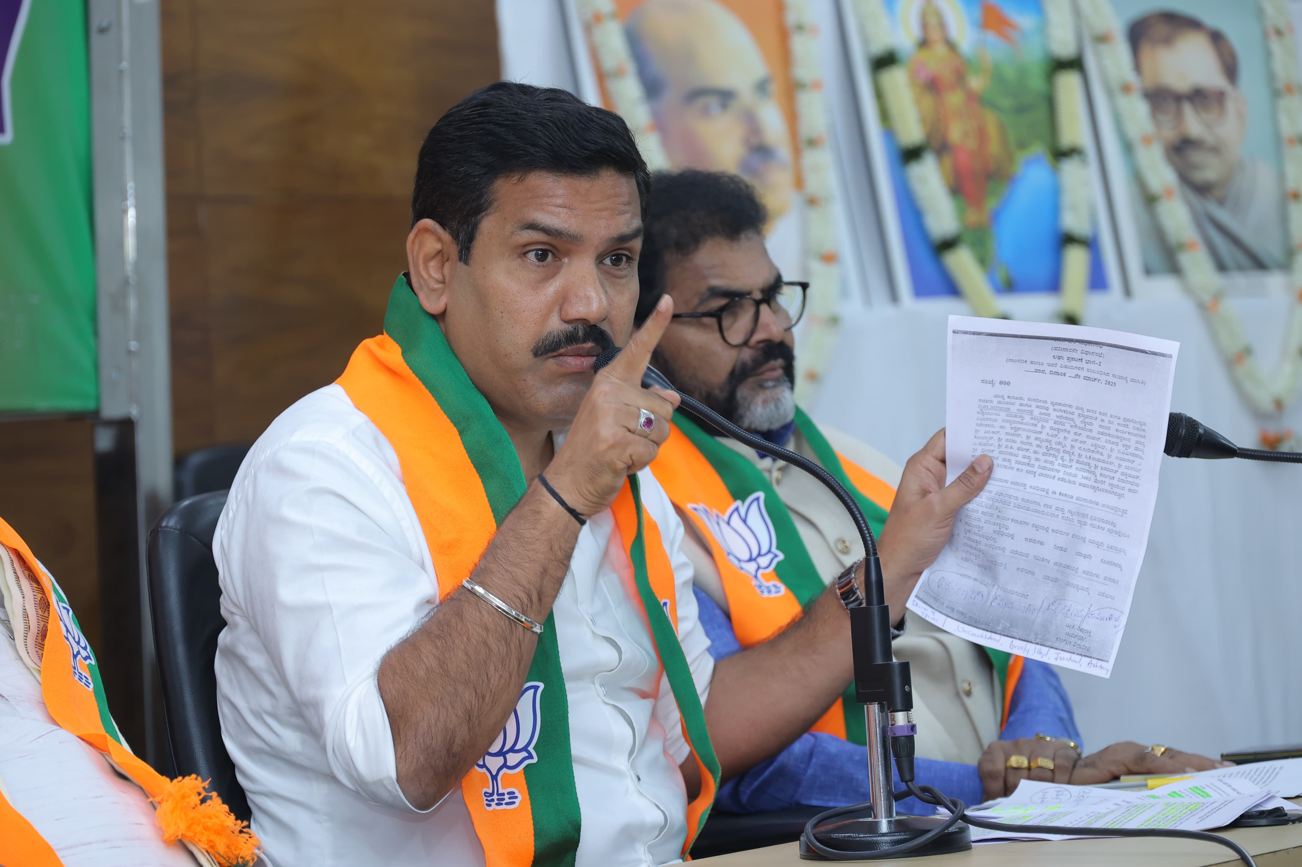 Appeal to withdraw suspension order of 18 MLAs, state-wide public awareness campaign against Muslim appeasement, insult to Hindus: Vijayendra