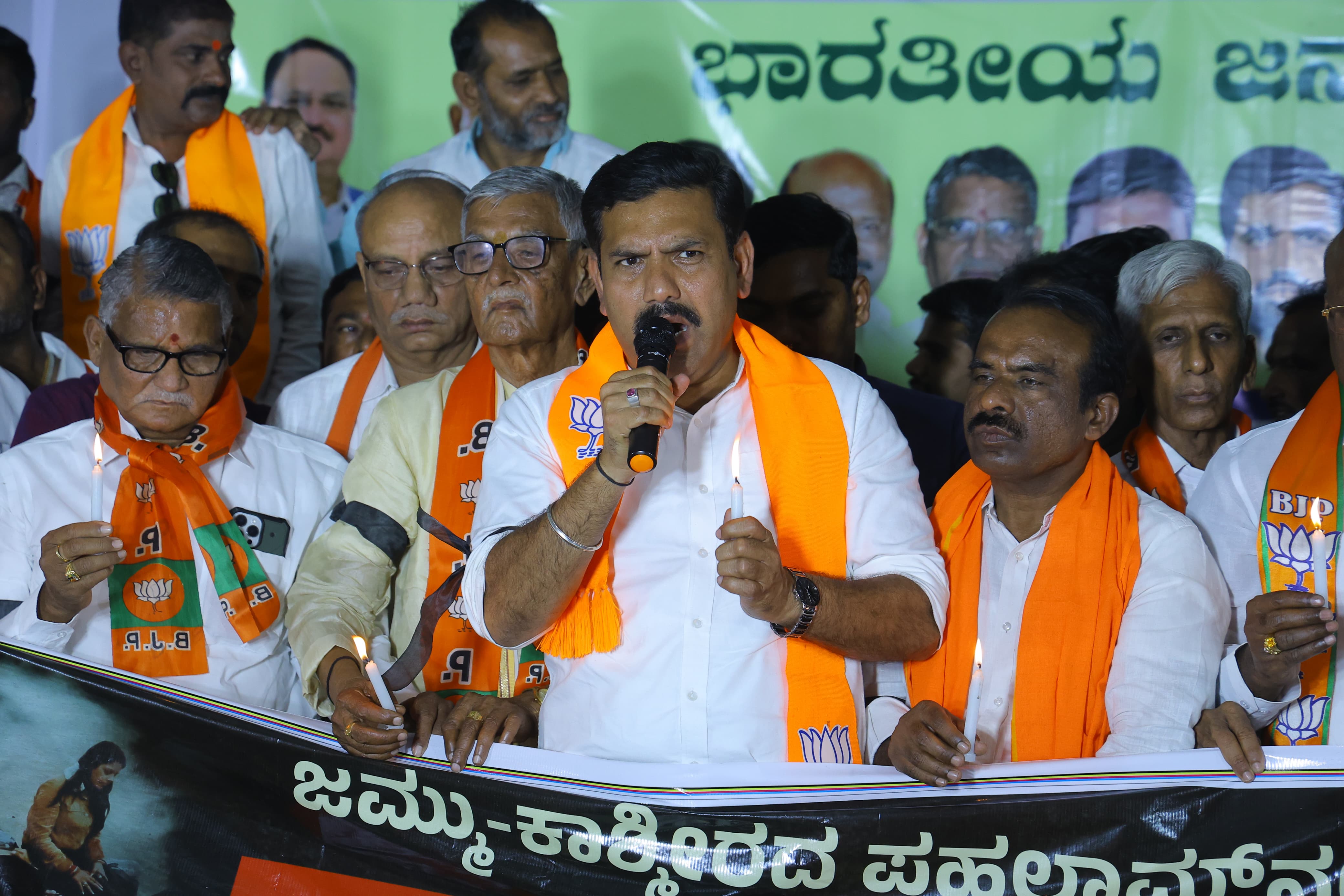Modiji will eliminate terrorists - Vijayendra